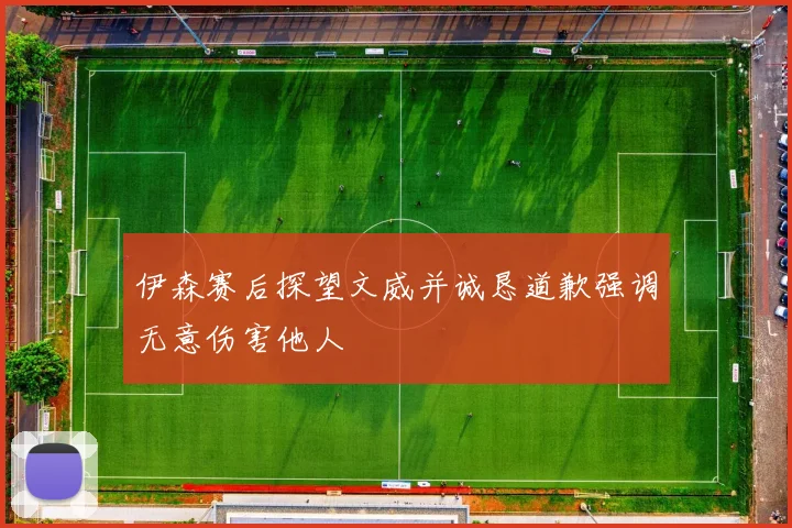 伊森赛后探望文威并诚恳道歉强调无意伤害他人